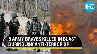 J&K: Five Indian Army braves killed in Rajouri operation against Poonch attack perpetrator