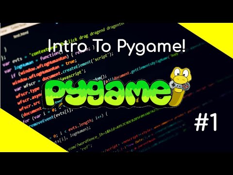 Introduction To Pygame!! - YouTube