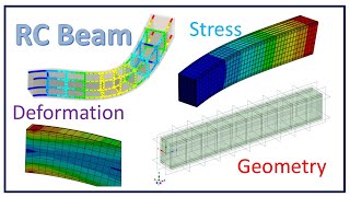 ✅ANSYS Tutorial Reinforced Concrete Beam (RC BEAM) - Static Structural