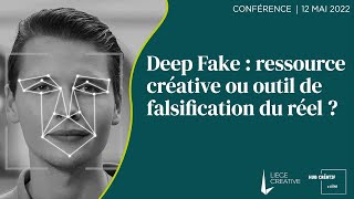 Le DeepFake, outil de falsification du réel ou nouvelle ressource créative ? | Replay LIEGE CREATIVE