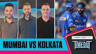 IPL 2024 - MI vs KKR  | Timeout LIVE | Can KKR end their 12-year Wankhede hoodoo?