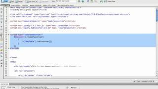 (21/44) Initializing and Using the jQuery Tablesorter Plug-in