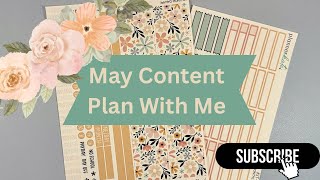 May 2026 Plan With Me 🌸 | Monthly Planner Setup + Pretty Sticker Kit | Spring Planner Ideas