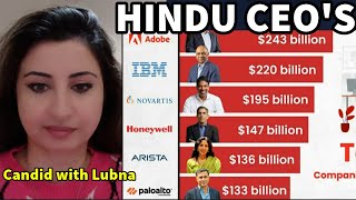 Lubna reacts to 'India is the CEO Factory of the World - Worth $7 Trillion Indian CEOS'