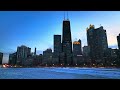 stunning chicago 4k hdr cinematic relaxation film with calm music