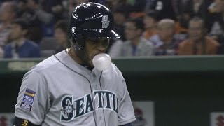 MLB@JPN: Japanese call of Norimoto fanning Cano