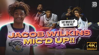 We mic'd up Jacob Wilkins, the son of Dominique Wilkins! | Bounciest player in the country?!