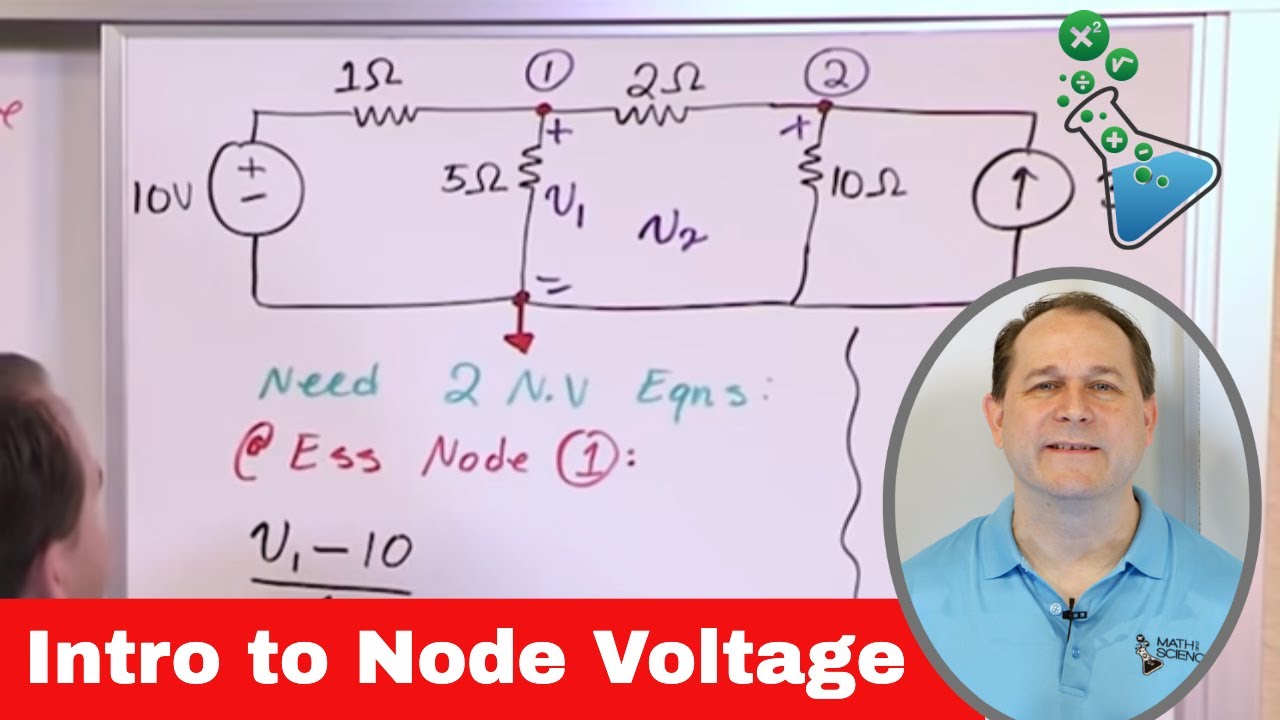 Lesson 1 - Intro To Node Voltage Method (Engineering Circuits) - YouTube