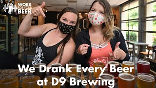 WTTL: Tasting Every Craft Beer at D9 Brewing in Cornelius, NC