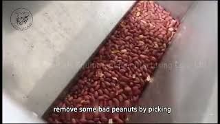 Peanut butter processing production line