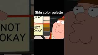 Family guy skin color palette #familyguy #bestmoments #funny #random #skin #color #palette