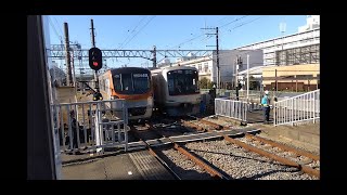 東京メトロ17000系発車\u0026東急5000系到着シーン ※警笛あり