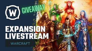WoW Next Expansion Reveal Livestream Announcement | There Will Be Giveaways!