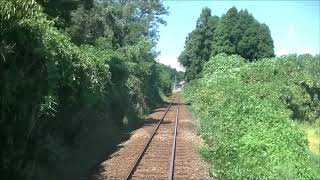 【前面展望動画】のと鉄道「のと里山里3号」～郵便車オユ10見学まで 七尾→能登中島