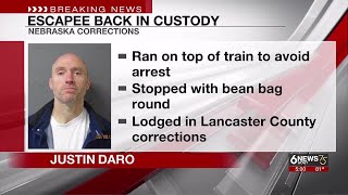 BREAKING: Pursuit lands Lincoln Regional Center escapee back in custody