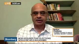 BloombergQuint - India Revoking Kashmir’s Autonomy (featuring Brahma Chellaney)