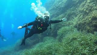 My First 18m Dive - Tug Boat Rozi and Arch