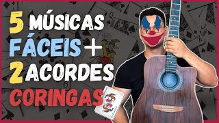 Como Tocar 5 Músicas Muito fáceis no Violão (Para Iniciantes)