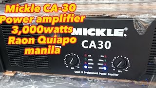 Mickle CA-30 3,000watts