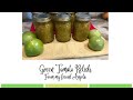 Green Tomato Relish