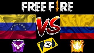 PVP INSANO🔥🤡 COLOMBIA🇨🇴 🆚️ VENEZUELA🇻🇪 7-1😈|FREE FIRE