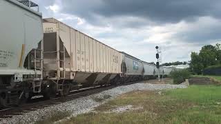 Sneaky L636. CSX 5370 leads a Sneaky L636 into Maxwell Yard on 8-24-22 at 4:51 pm