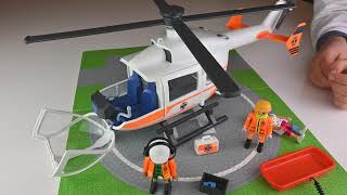 City Life Elicopter de salvare Playmobil 70048