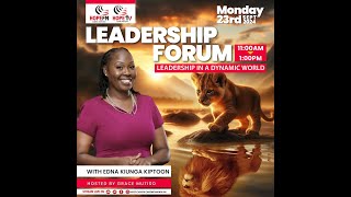 Leadership in a Dynamic World - Edna Kiunga Kiptoon | Hope Leadership Forum