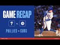 Cubs vs. Phillies Game Highlights | 7/3/24