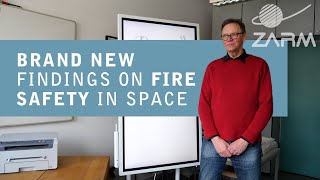 Brand new findings on fire safety in space - SAFFIRE V