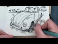 Sketching a VW Beetle