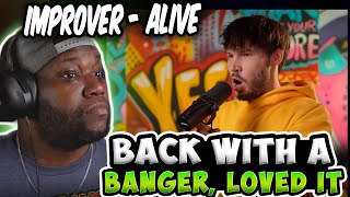 Vocalist Reacts - IMPROVER - Alive (BEATBOX COVER)