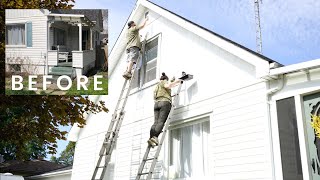 Extreme Home Makeover EXTERIOR | Refreshing our home on a small budget