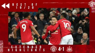 Best of 19/20 | United 4-1 Newcastle | Martial, Greenwood & Rashford strike on Boxing Day!
