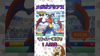 メガガブリアス！マンムーのみで１人討伐‼【ポケモンGO】