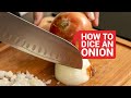 How to dice an onion