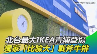 北台最大IKEA青埔登場　獨家「比臉大」戰斧牛排｜三立新聞網SETN.com