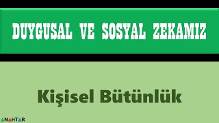 DSZ127 Kişisel Bütünlük