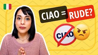 Ciao vs Buongiorno | Italian Greetings Explained