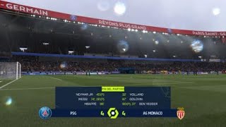 PARIS SAINT GERMAIN VS MONACO FIFA 22 PS5