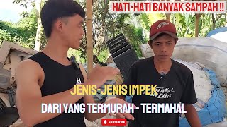 Mengenal jenis-jenis IMPEK || Info Harga Terbaru!! (Ember Hitam, HI, ABS, KERASAN DLL)