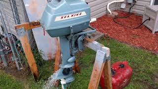 1963 Montgomery Wards Sea King 5hp Outboard Motor