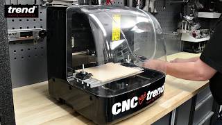 Trend cnc mini 1 at Machinery 4 wood