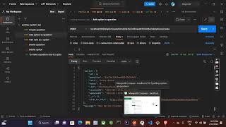 Polling-System-Api back-end project || mongodb || nodejs || expressjs