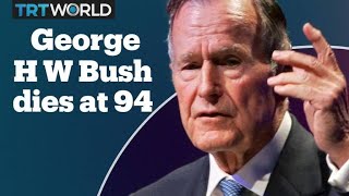 George H W Bush dies at 94