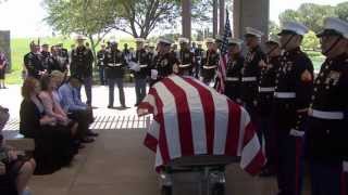 Daniel Dyer Graveside Service Riverside National Cemetery HD