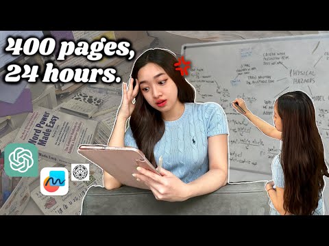 How I memorized 400 pages of notes in 24 hours using AI (ChatGPT)