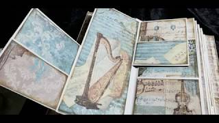 ASC DT Mini Album Tutorial Part 3 Stamperia Music