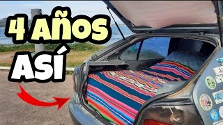 🔥NOS PASÓ de TODO por VIAJAR y VIVIR en un AUTO camperizado