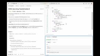 Zero Array Transformation II